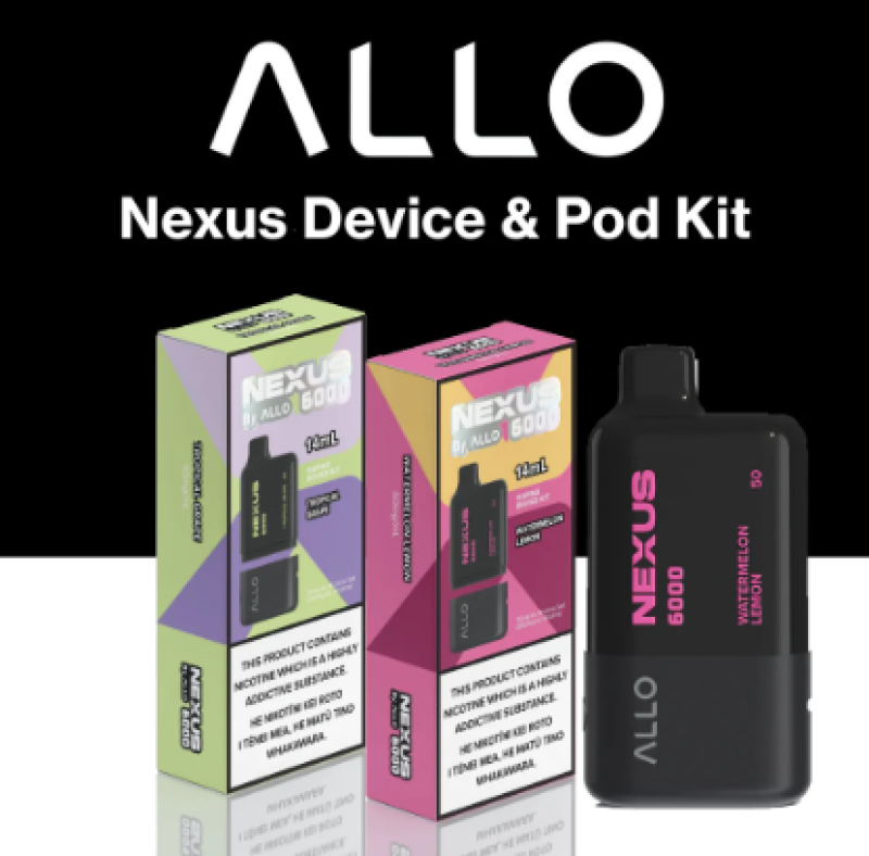 ALLO Nexus 6000 Puffs Starter Kit