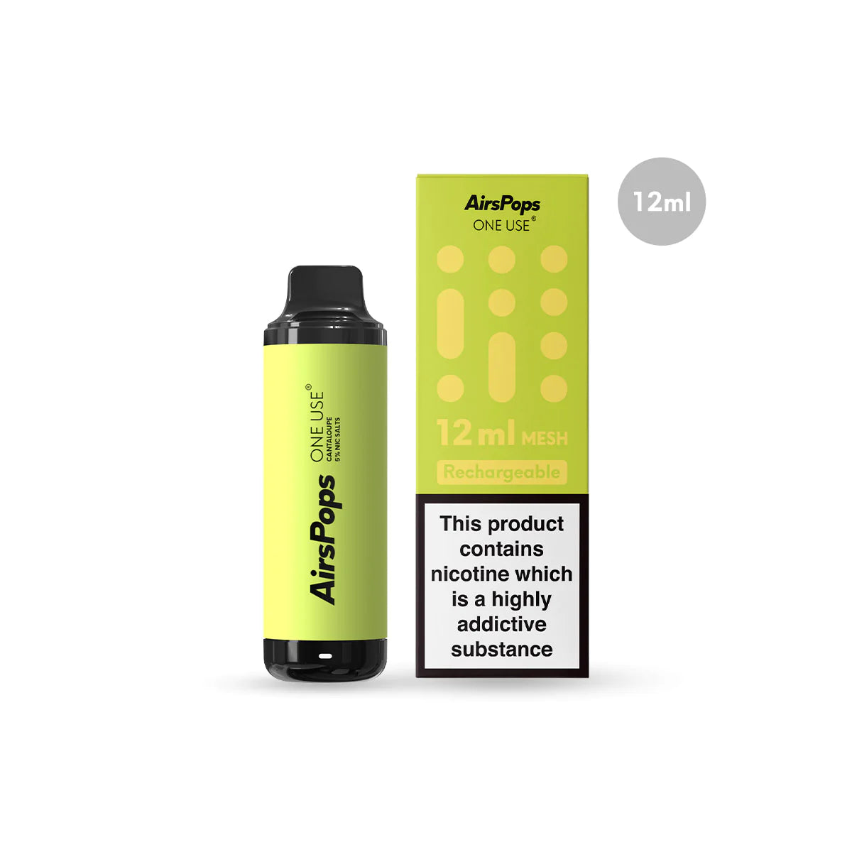 AirsPops ONE USE 12ml MESH Disposable