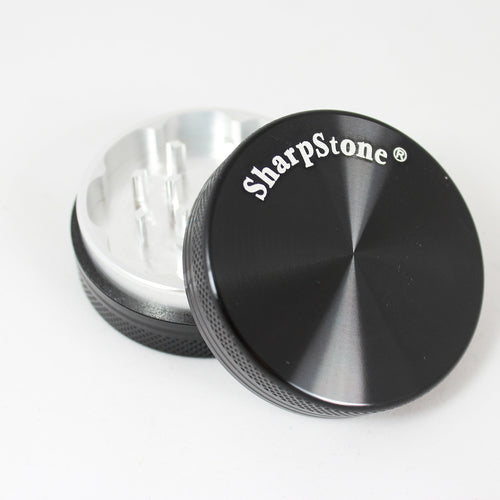 SharpStone® Hard Top 2 Piece Grinder - 2.2" Black (638586388514)